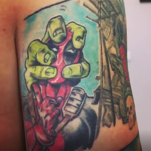 Inkaje - Miguele Tattoo - Tattoo color
