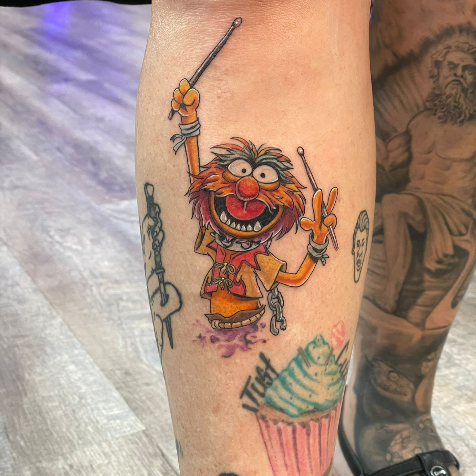 Inkaje - Miguele Tattoo - Tattoo color