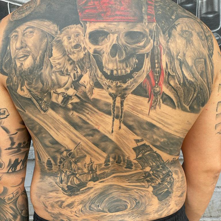 Inkaje - Miguele Tattoo - Tattoo Black & Grey